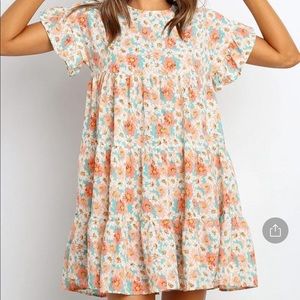 Pink Lily Complete My Heart Floral Dress | Small